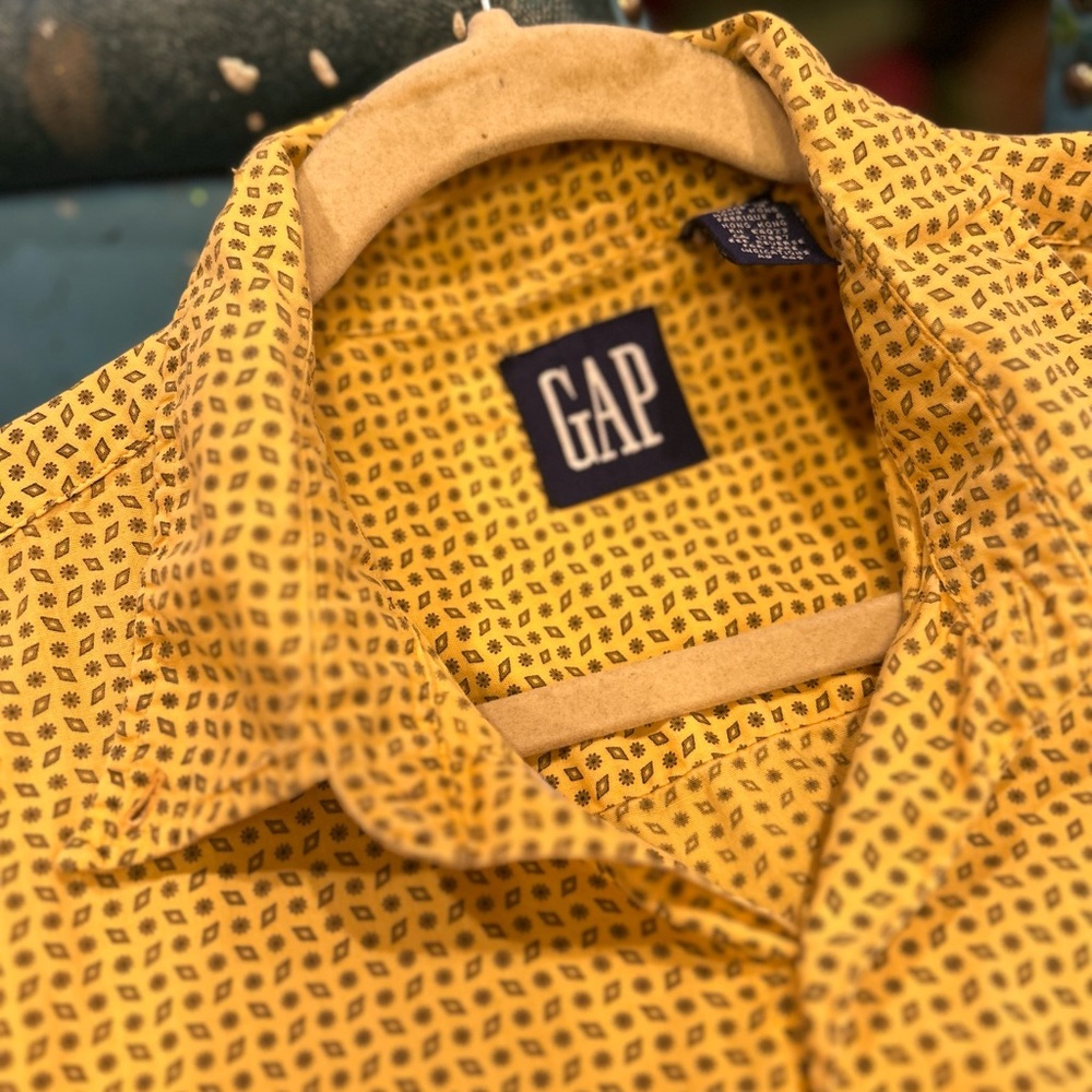 Vintage Golden Gap Button Down